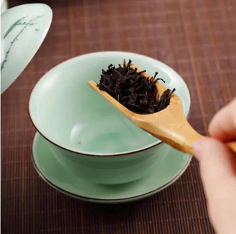 С Тиснением лотоса, рыба, Gaiwan, ручная роспись, чайная супница Longquan с узором, чайные чаши, чайник Tieguanyin, отправляется