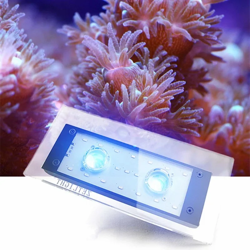 구매 Zetlight AQUQ WIFI LED. ZA1201WIFI 전체 스펙트럼 해수 산호 램프, APP 제어 빛을 통해. SPS LPS LE