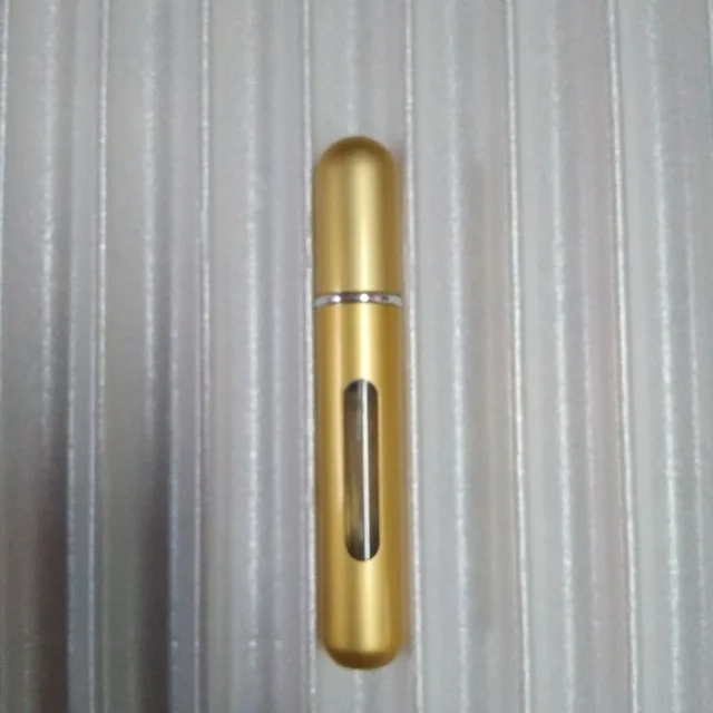 Champagne gold MUB-8ml портативный мини многоразовый флакон для духов с распылителем ароматный насос пустые косметические контейнеры распылитель бутылка для путешествий - Цвет: Champagne gold