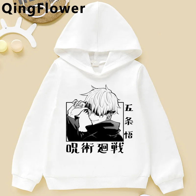 

Jujutsu Kaisen teenage big bother Pullover costume designer cartoon anime Fleece roupa crianca Pullover boys