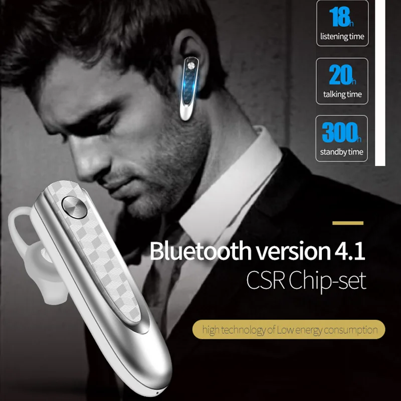 Fineblue HF68 Мини Bluetooth Беспроводной наушники Бизнес вкладыши стерео музыка Hands free