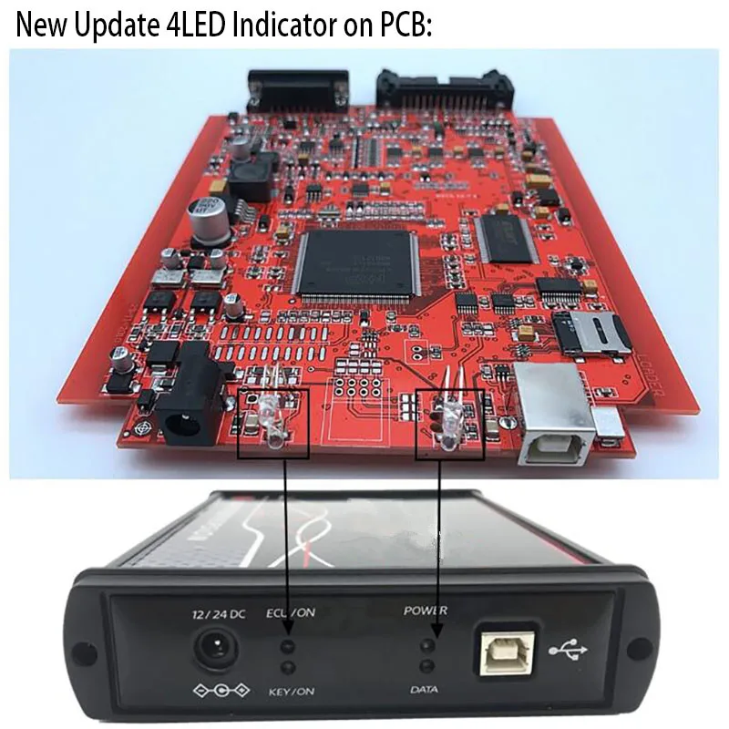 EU Red KTAG Tool Master Online V7.020 4LED OBD2 ECU Программатор KMT100 V2.53 с неограниченной маркеровкой -