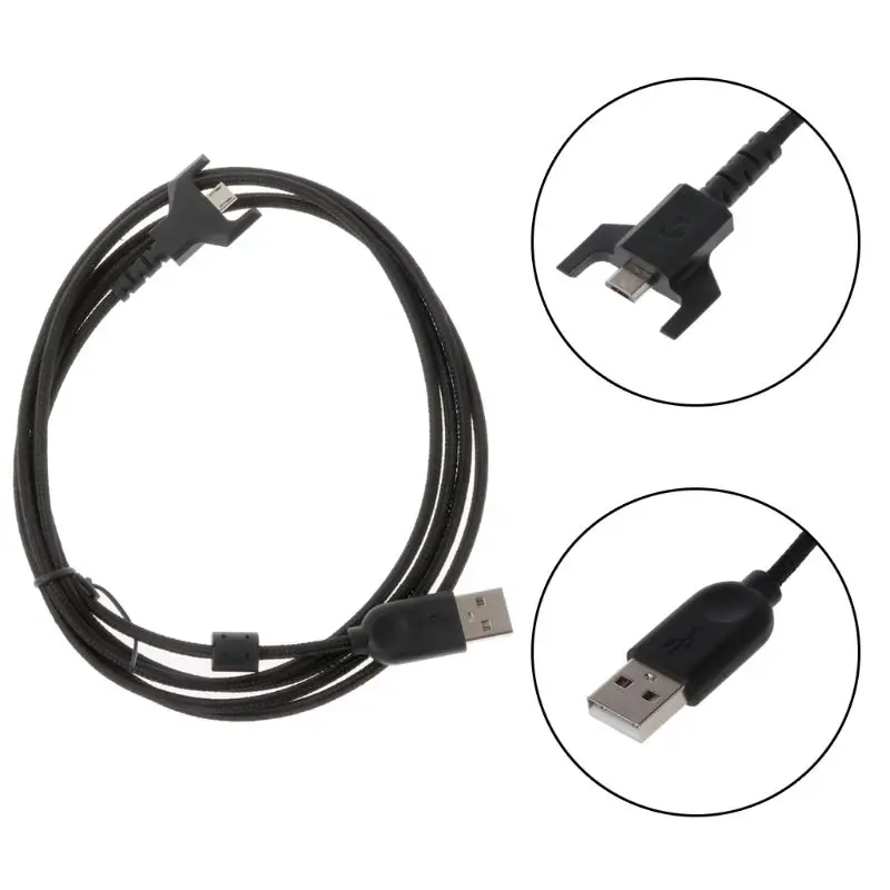 Прочный USB зарядный кабель для мыши провод Logitech G403 G703 G903 G900 игровая мышь G533 G633 G933