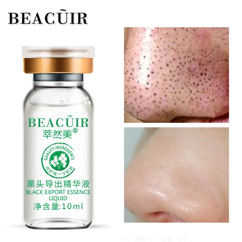 

BEACUIR Hyaluronic Acid Shrink Pores+Blackhead Remove Face Serum Firming skin Pimple Gentle removal Acne Moisturizing Essence