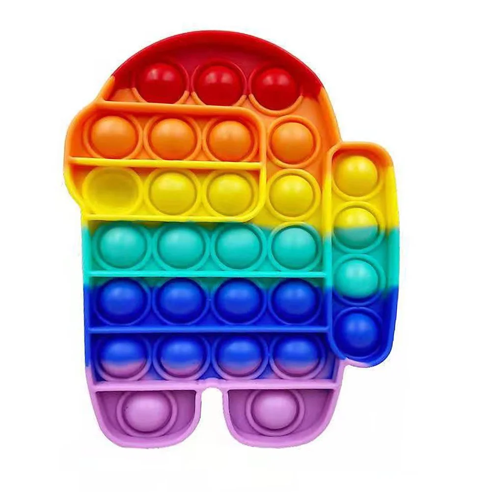 

Parent-child interactive tabletop toys Push Bubble Sensory Toy Silicone Desktop Toy Decompression Toy Gift for Adults Kids