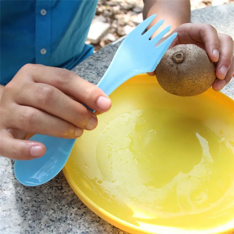 Мама Кукуруза набор ложка и вилка для правой руки экологичный нетоксичный