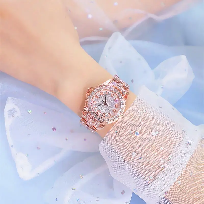 Женские часы Bs новые Лидер продаж женские наручные с бриллиантами | Наручные