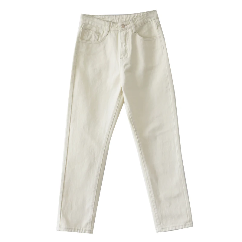 

2020 High Waist Women Jeans Pants Casual Harem Mom Jeans Summer Autumn Vintage Denim Harajuku Solid Trousers Pantalon Plus Size