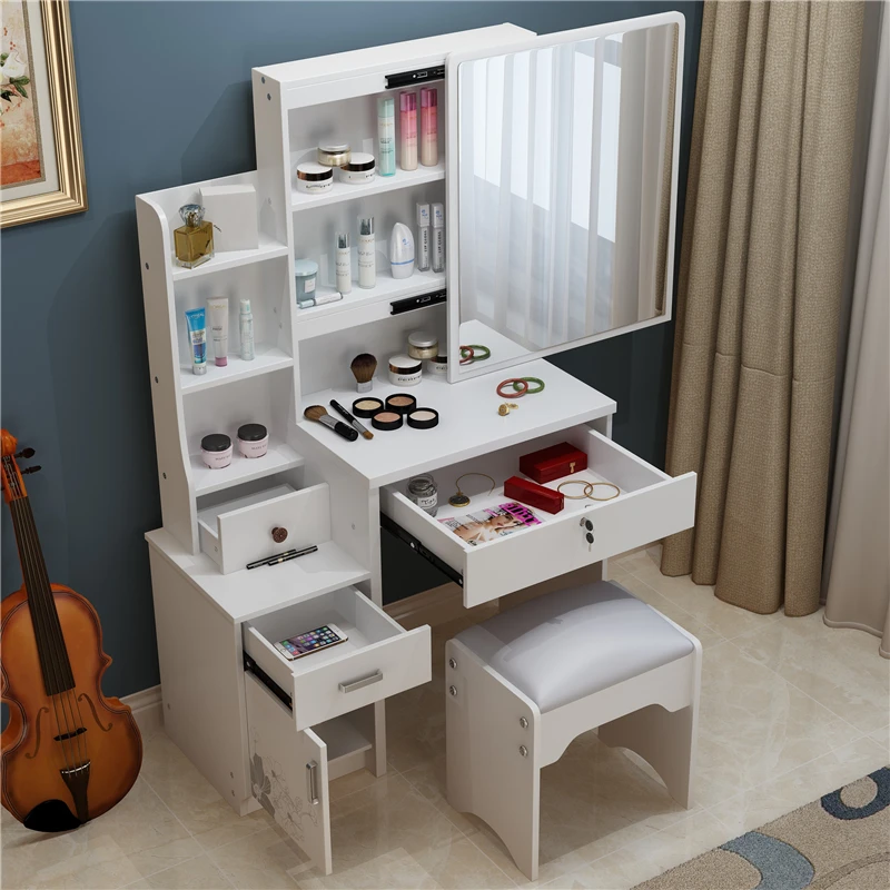 Version AB El Dormitorio комод с выдвижными ящиками для туалетного столика, косметический столик, мебель для спальни - Цвет: Version AB