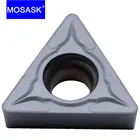 MOSASK 10 шт. TCMT 1102 16T3 04 08 ZM30 обработка металла из нержавеющей стали расточные вольфрамовые твердосплавные вставки