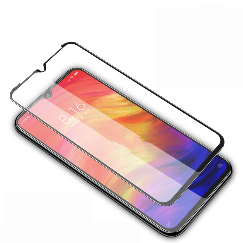 Закаленное стекло 2 в 1 для Redmi Note 7 7A 8A note 8 pro пленка объектива камеры Защита экрана