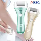 Профессиональная пилка для педикюра для ног, средство для удаления огрубевшей кожимозолей с электрическим цифровым дисплеем питания, зарядка через USB