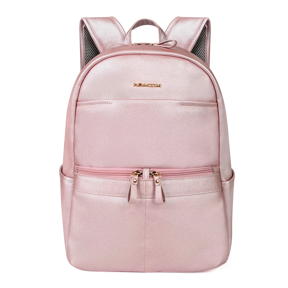 Женский рюкзак для ноутбука Сумки из искусственной кожи девушек 14 дюймов офиса