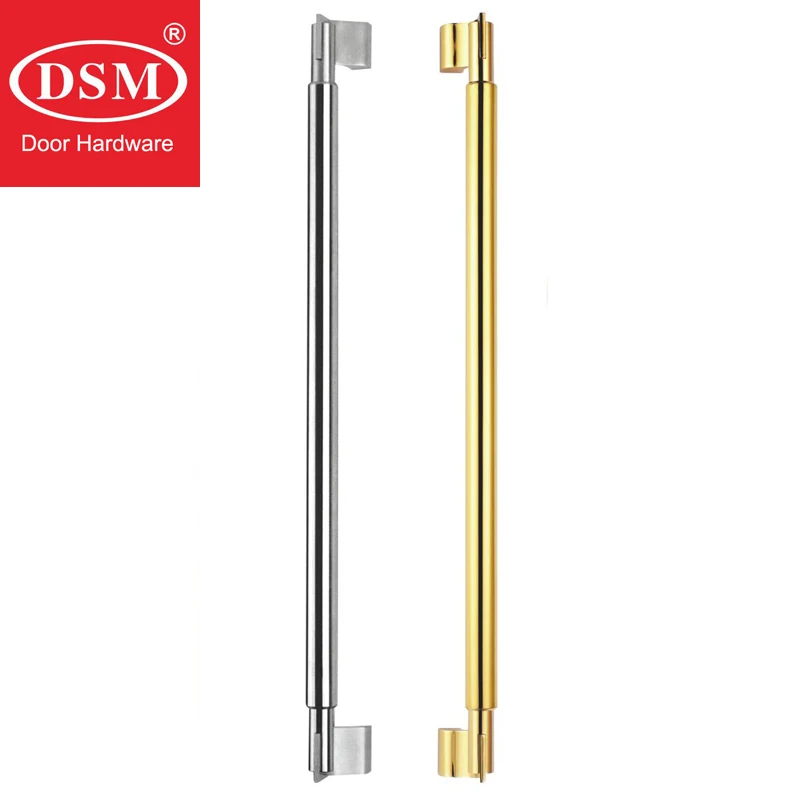 

800 мм Золотая титановая Гальваническая Точная литая нержавеющая сталь Ручка для входной двери для стекла/деревянных/металлических дверей ...