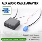 Bluetooth Aux кабель приемника с USB, микрофон, адаптер громкой связи для AUDI Chorus Concert, Blaupunkt, vw Delta Beta, Becker