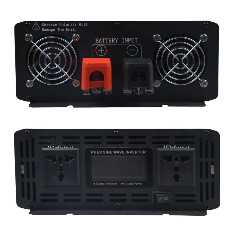 Инвертор солнечной энергии с немодулированным синусоидальным сигналом 12 В 24 в 48