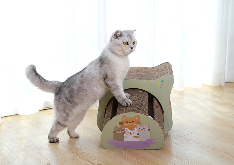 Игрушки для кошек HOOPET, скребок для когтей, коврик для когтеточки, гофрированная бумага для кошек, шлифовальный скребок для ногтей, коврик Mattrer