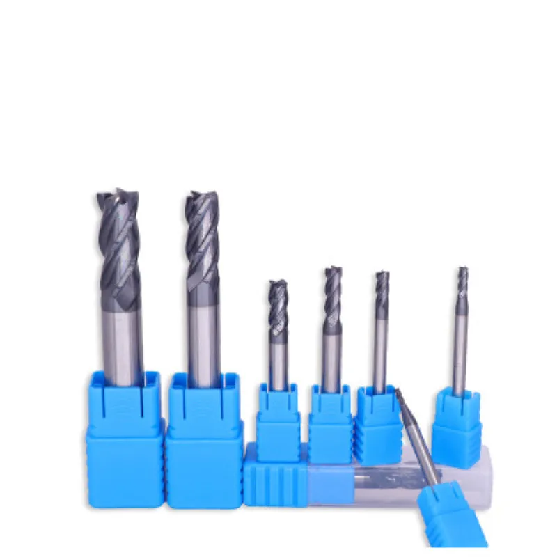 

1 шт. 4-Лопастной 45 градусов твердосплавный Фрезерный резак с ЧПУ с числовым программным управлением инструмент брелок, вольфрамная сталь, с ...