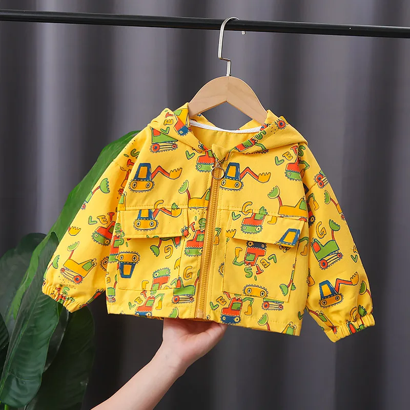 Spring Autumn Baby Outwear Boys Coat Children Boys Clothes Kids Sweater Infant Sweatershirt Toddler Jacket SUIT Outwear 0-5 Year