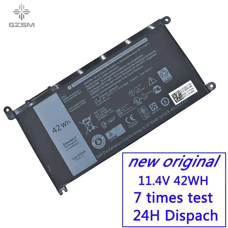 Аккумулятор для ноутбука DELL Inspiron 15-3582 3583 3585 5570 5575 5580-D1525L 7570 7572 7580 inspiron 13 5368 5378
