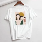 Горячая Распродажа 2021, ретро Феминистская женская уличная модная футболка в стиле Харадзюку, удобная одежда, летняя Высококачественная футболка