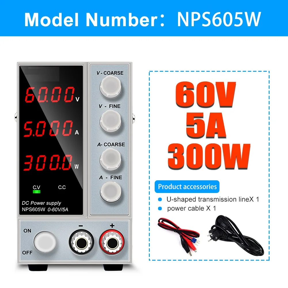 

Low ripple, low noise, full power, high precision three digit and four digit digital display DC power supply