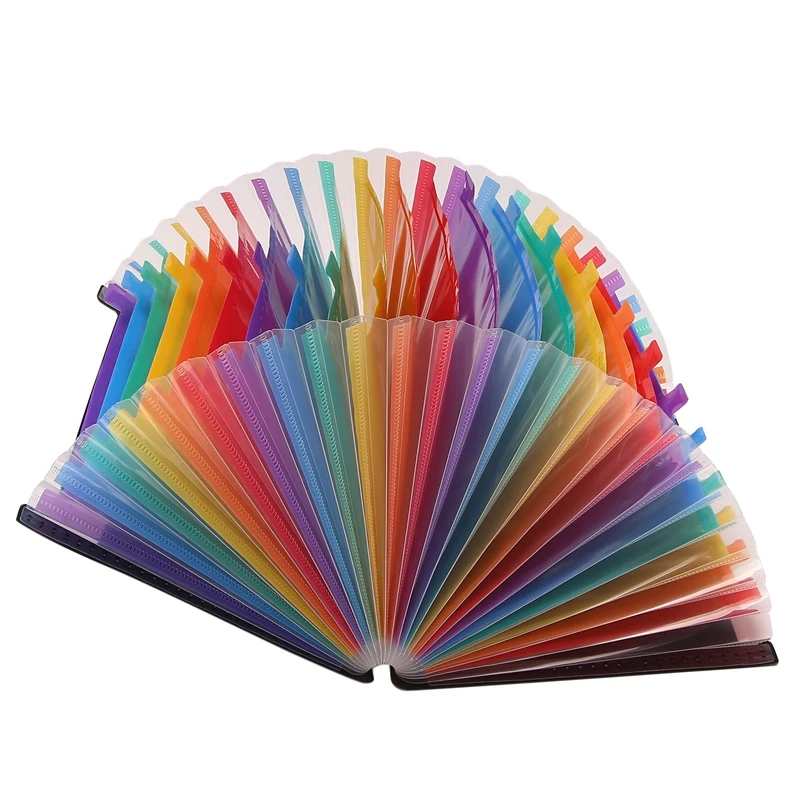 Папка для документов расширяющаяся с 24 отделениями | Канцтовары офиса и дома