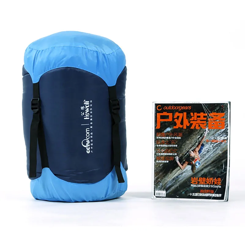 Hewolf три четверти толстого хлопка двойной человек конверт спальный мешок Кемпинг