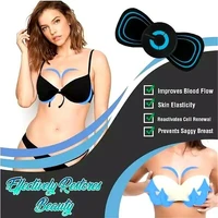 electric breast enhancer massager reactivate ems electric pad bra booster growth stimulator chest frequency vibration masajeador