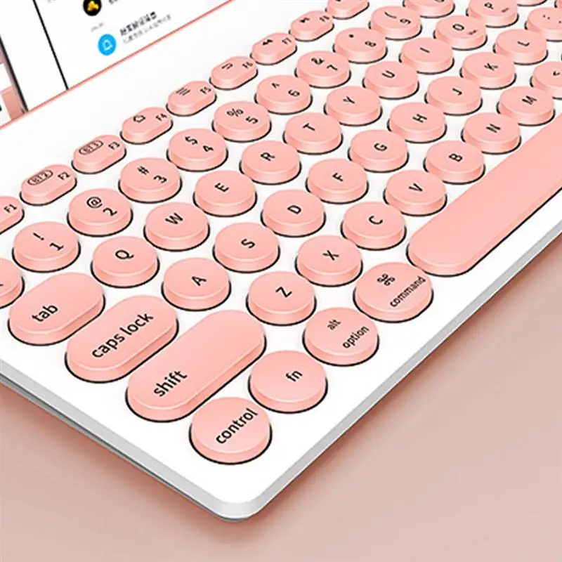 Тонкая портативная Мини Беспроводная Bluetooth клавиатура для iPad 10 2 планшета