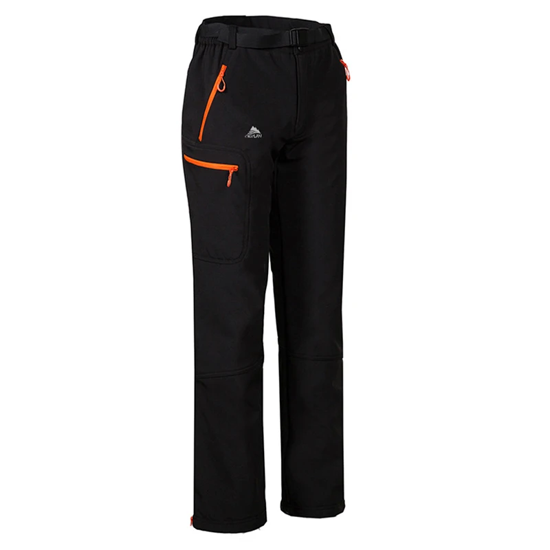 Женский зимний флисовый мягкий лыжный костюм для активного отдыха плюс