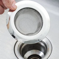 7cm8 9 cm11 2cm stainless steel kitchen sink floor drain sewer anti clog food residue filtration bathroom hair screening e0866