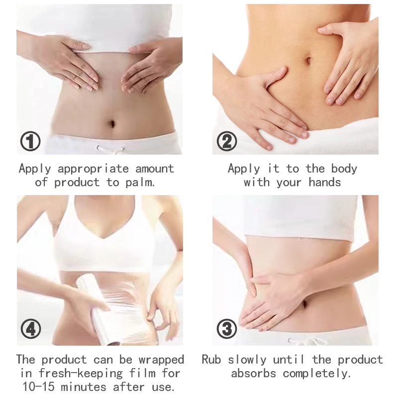 OEDO Ginseng Slimming Cream Reduces Fat Burning On The Abdomen And Waist Massage Whitening Body Care |