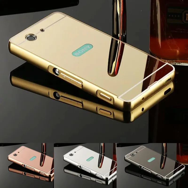 Роскошный металлический чехол для Sony Xperia Z3 Compact Shell D5803 D5833 M55W алюминиевая рамка