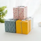 Подарочная коробка 5 шт., простой креативный свадебный подарок для гостей, упаковочная коробка для торта, мешки для конфет, товары для детского дня рождения