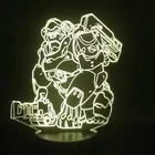 3d светодиодный светильник для игр Overwatch Winston, ночсветильник с изменением цвета, с управлением через Bluetooth, для детской, спальни, комнаты, декоративная настольная лампа