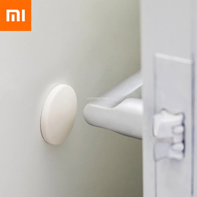 

Xiaomi Mijia Silicone Crash Pad Home Anti-collision Strong Sticky Door Back Handle Bumper Touch Refrigerator Sucker Foot Pad