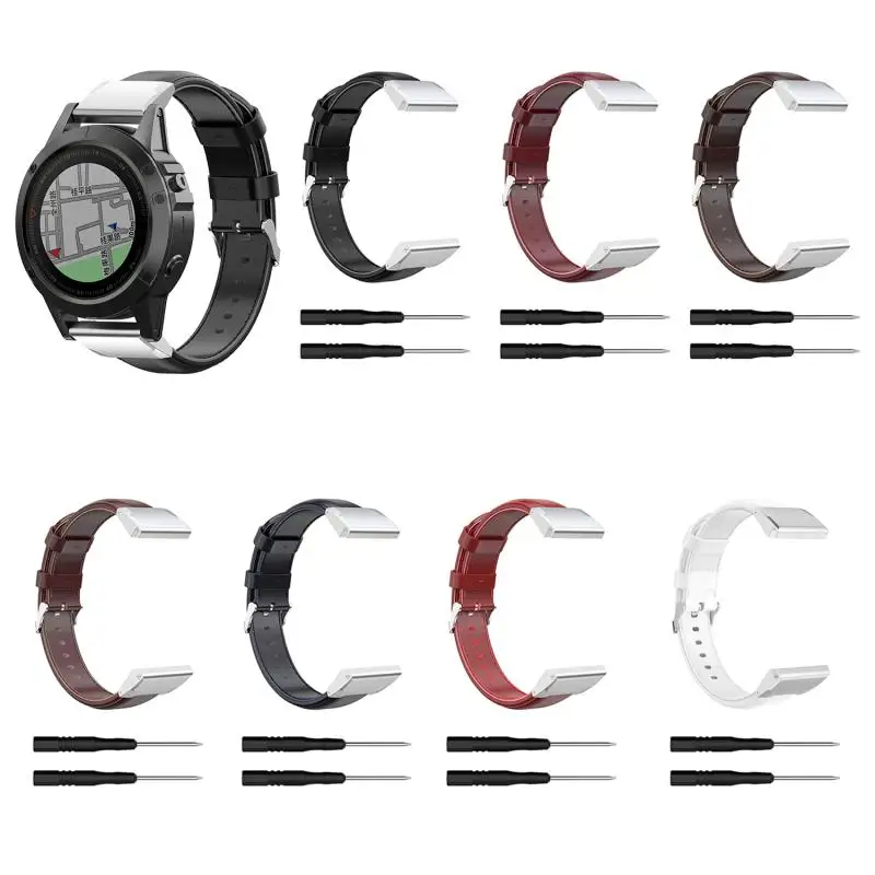 Кожаный ремешок для часов Garmin Fenix6S серии 20 мм Fenix 6S мм|Смарт-аксессуары| |