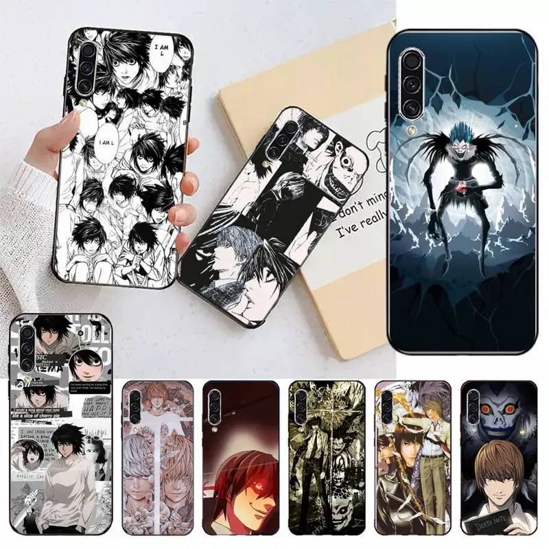 

Manga Death Note Ryuk anime Phone Case For Samsung galaxy A S note 10 12 20 32 40 50 51 52 70 71 72 21 fe s ultra plus