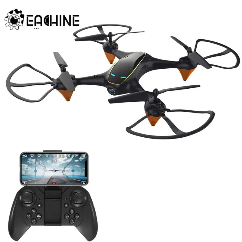 Радиоуправляемый квадрокоптер Eachine E38 Wi-Fi FPV с 480P двойной камерой режим