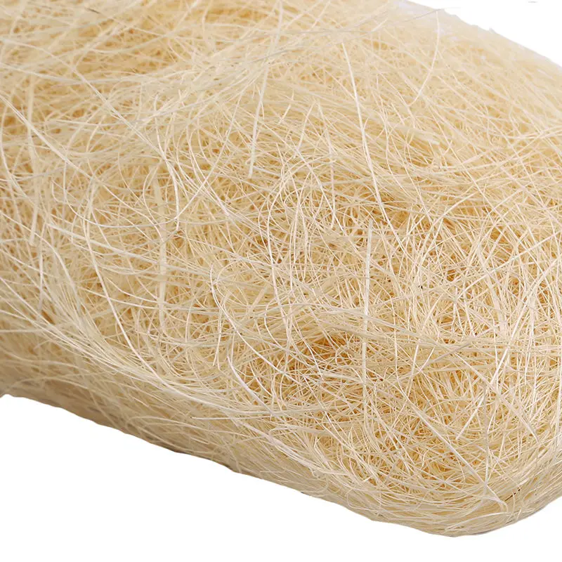 Натуральный Неокрашенный джут из рафии в подарок/стандартный материал