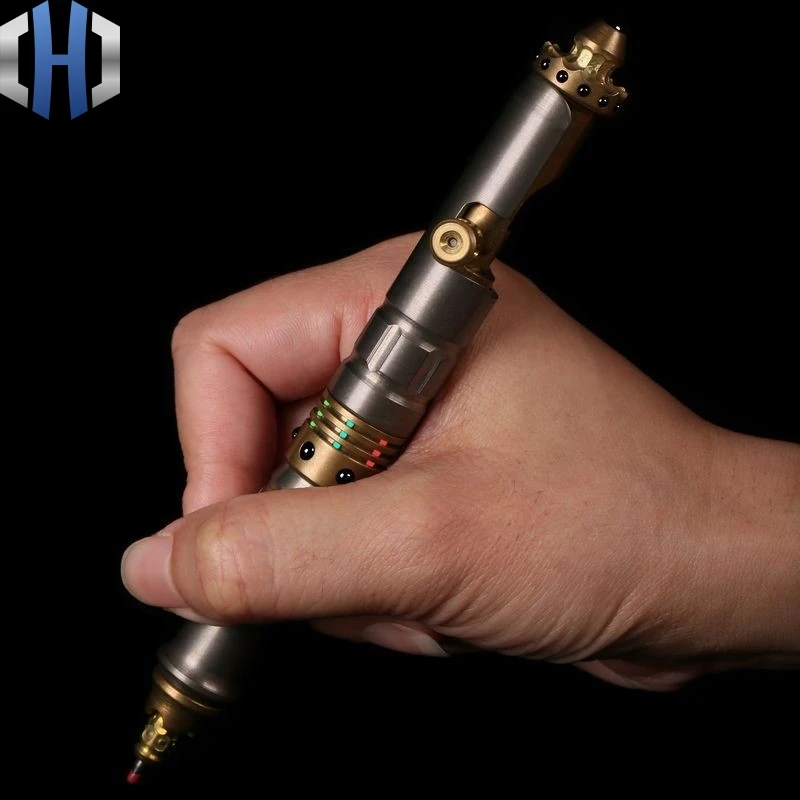 Ручка тактическая из титановой латуни портативная многофункциональная ручка