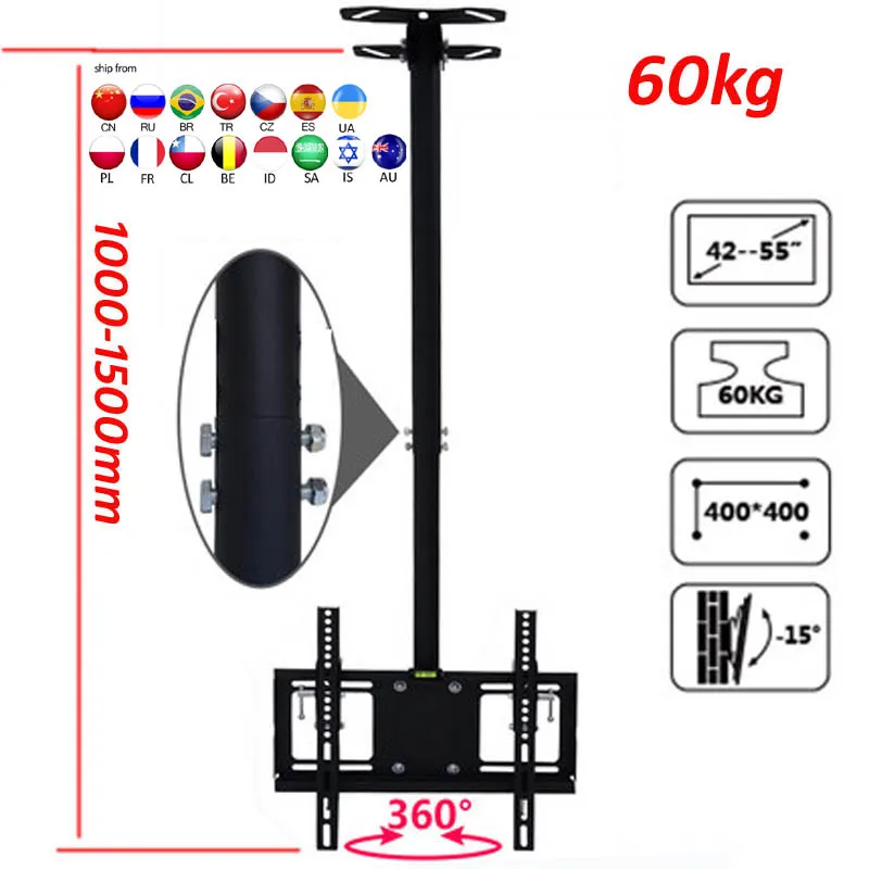 Wall Mount Lcd Ceiling Bracket Wall-ceiling Led Stand Plasma