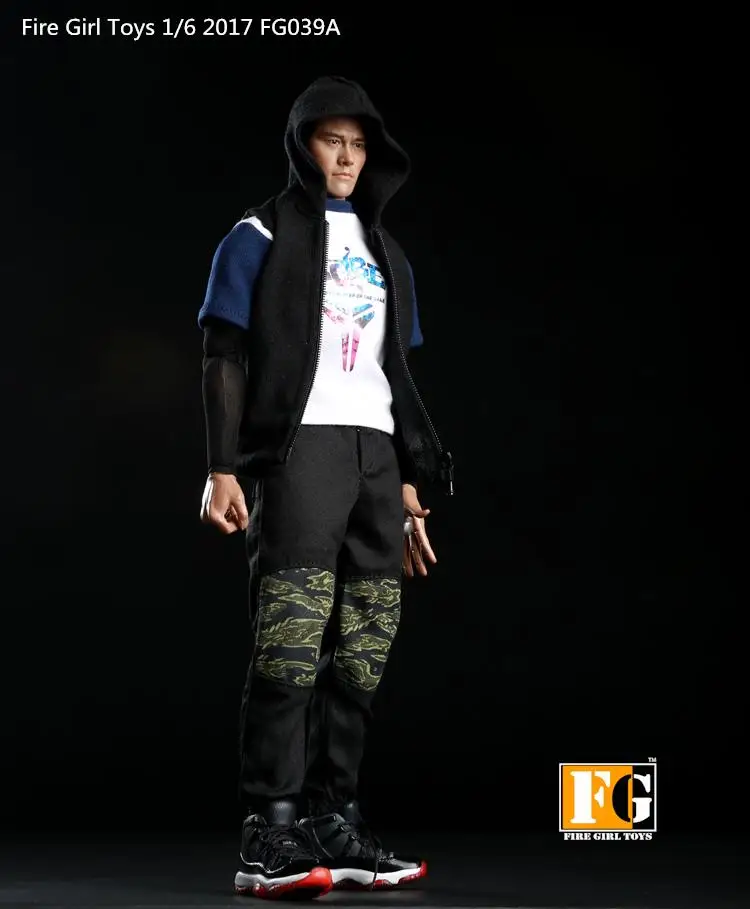 Mnotht 1/6 аксессуары огонь девушка человек игрушки FG039 крутой кулачок костюм B для 12