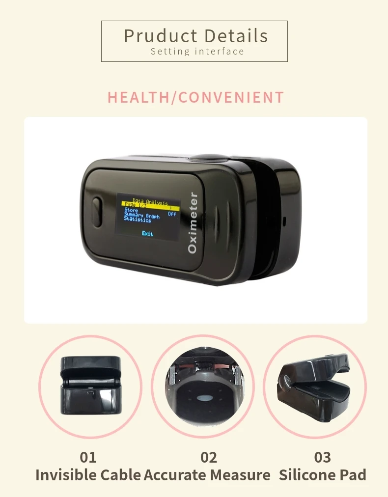 FDA CE Пульсоксиметр SPO2 PR PI 3 Параметры+ рекордер памяти крови кислородом насыщения монитор Звуковой сигнал+ звуковой сигнал тревоги oled-дисплей