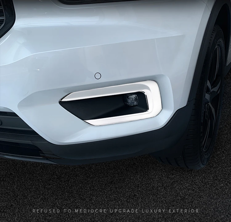 Для Volvo XC40 2018 2019 передняя противотуманная фара рамка панель планки ABS