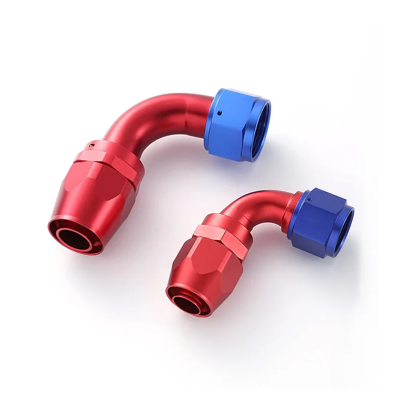 

Automobile refitting detachable oil pipe joint automobile oil cold joint 90 degree an8 an oil cold quick joint