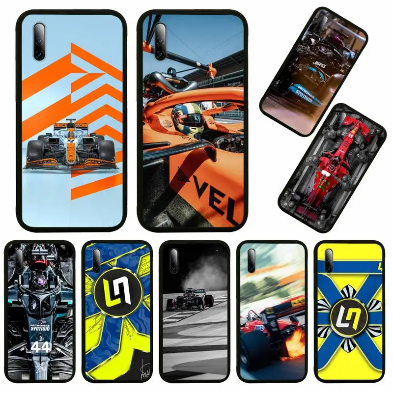 

F1 Formula 1 Lando Norris Racing Phone Case For Huawei Honor View V 5 7 8 9 10 20 30 X S Play Lite Pro Cover