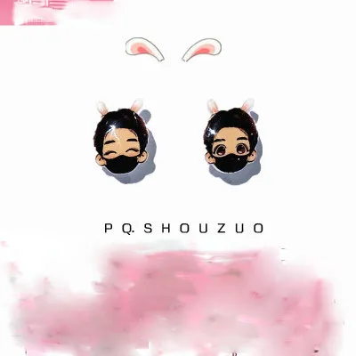 MO DAO ZU SHI wei wuxian серьги-гвоздики для женщин |
