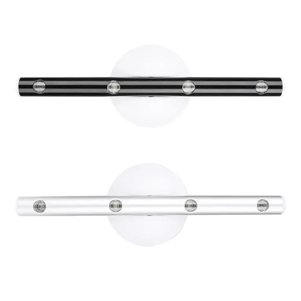 

4 LED Battery Magnetic Wall Mount Night Light Mirror Front Light Cabinet Light